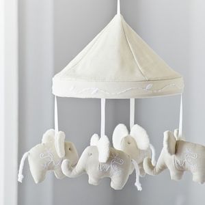 Pottery Barn Baby Elephant Crib Mobile